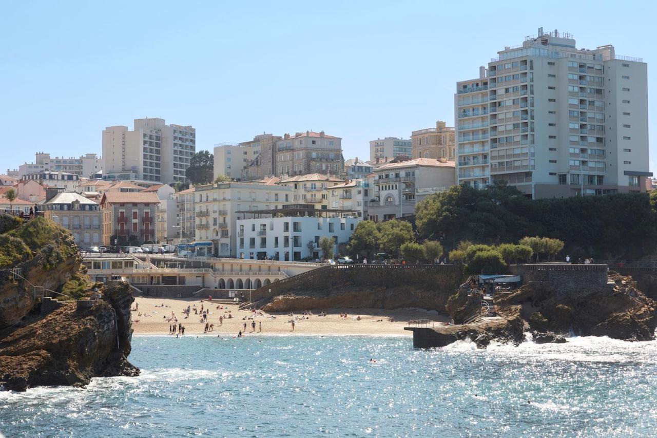 Hotel De La Plage Biarritz Kültér fotó
