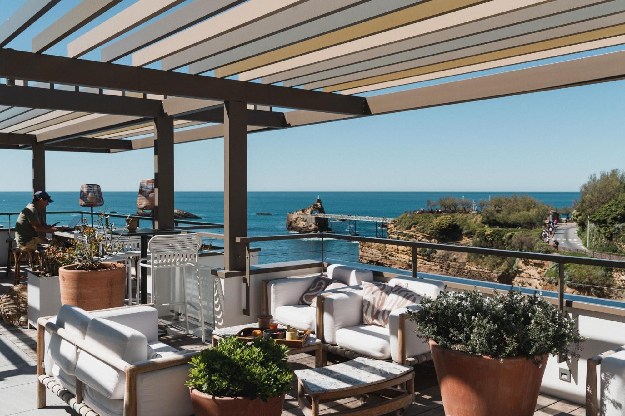 Hotel De La Plage Biarritz Kültér fotó