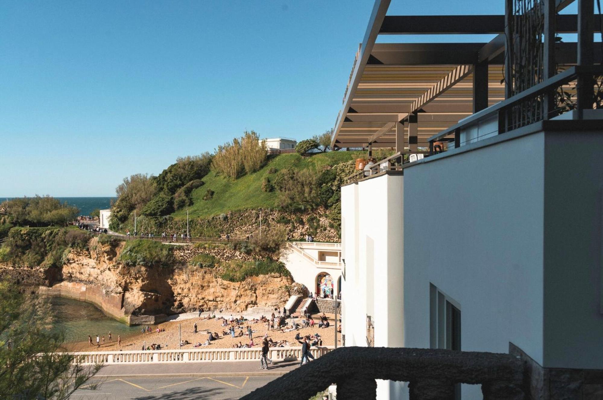 Hotel De La Plage Biarritz Kültér fotó