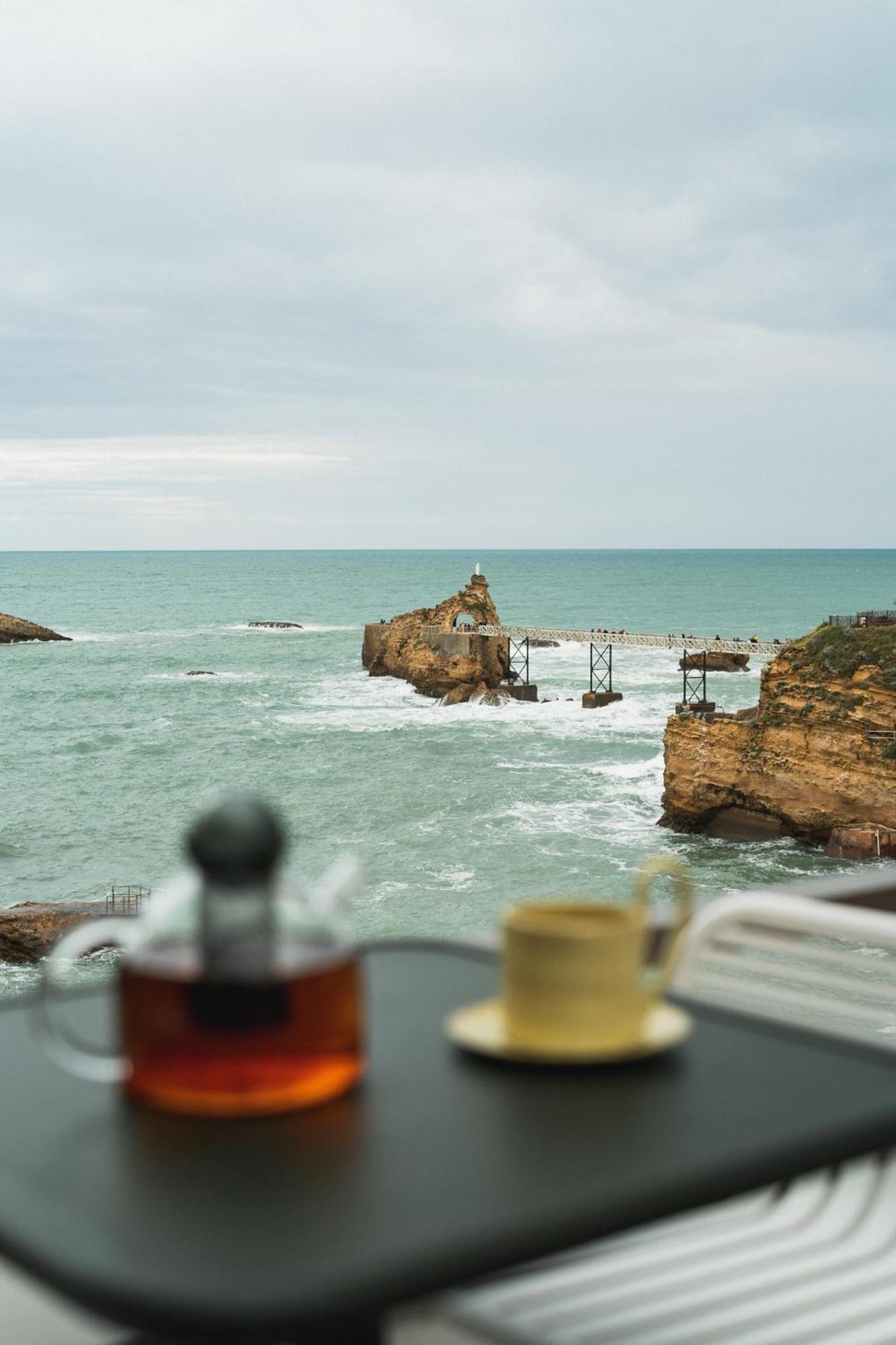 Hotel De La Plage Biarritz Kültér fotó