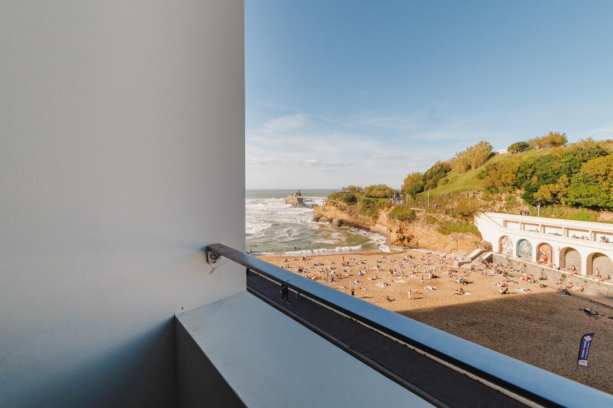 Hotel De La Plage Biarritz Kültér fotó