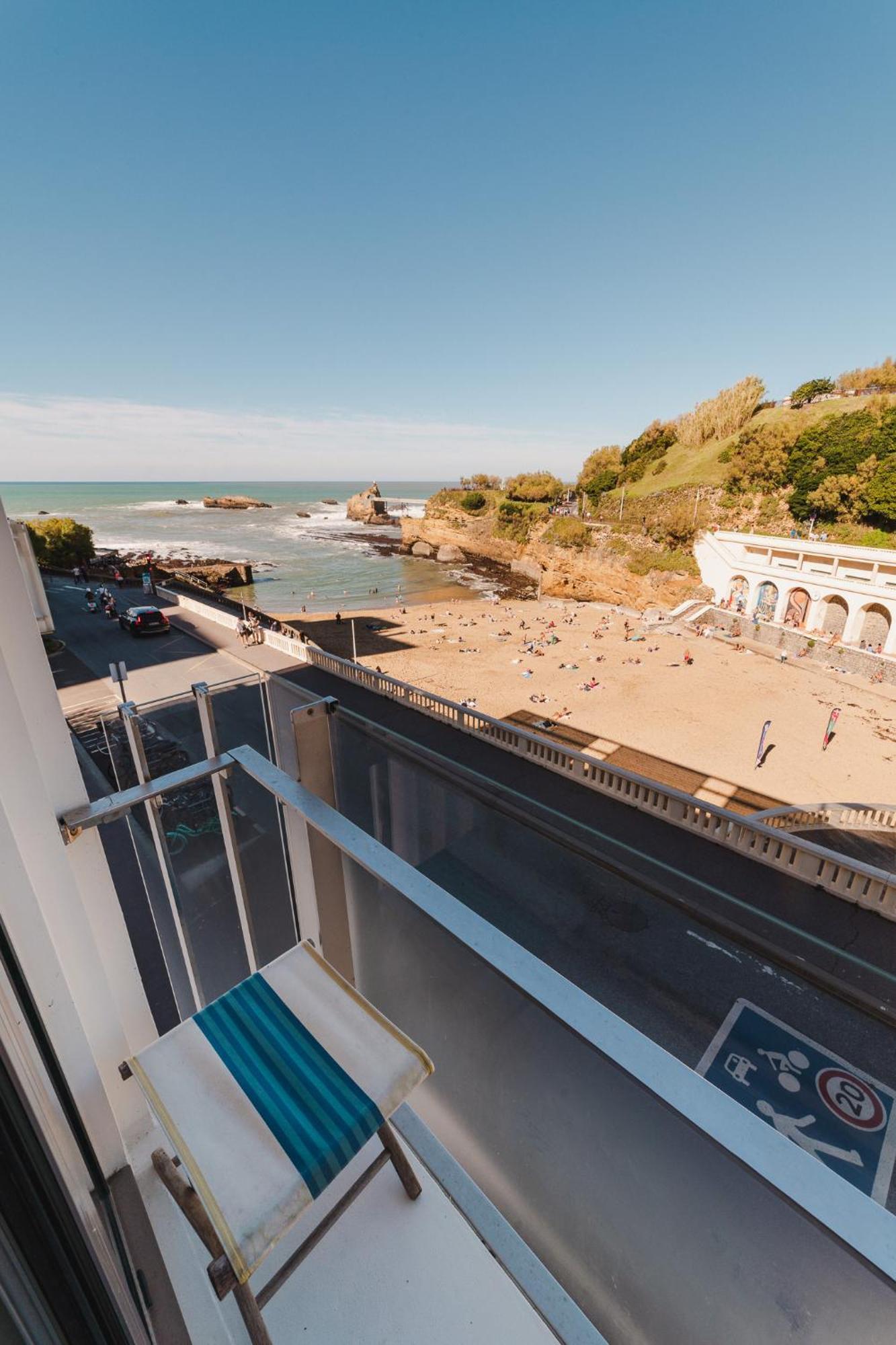 Hotel De La Plage Biarritz Kültér fotó